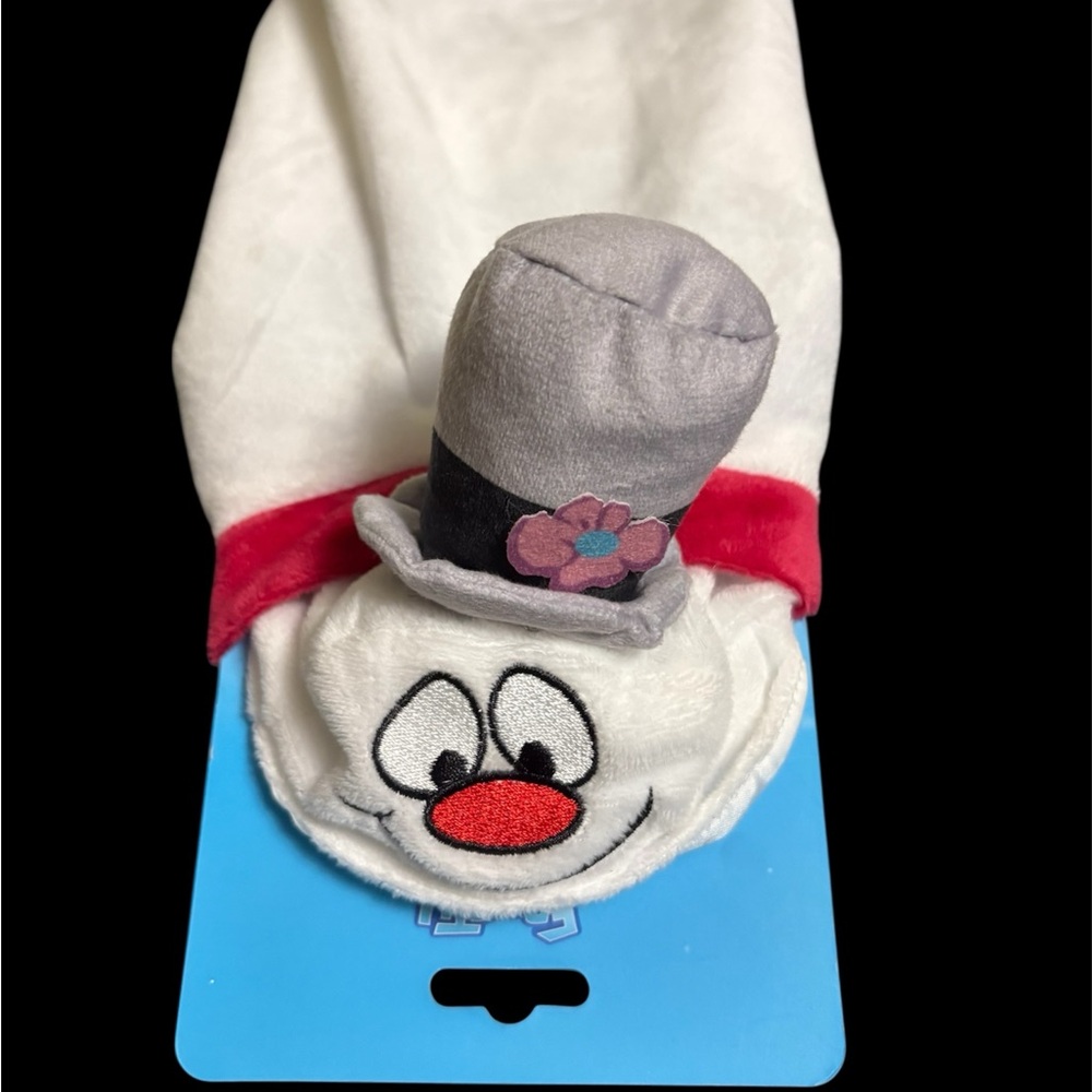 Frosty the Snowman Small Animals Costume Hoodie - Red and White - Picture 2 of 2